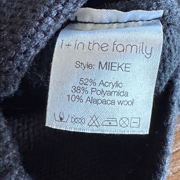 NEW 1 + IN THE FAMILY kids boys mieke sweater in Navy 18 months - Picture 5 of 5